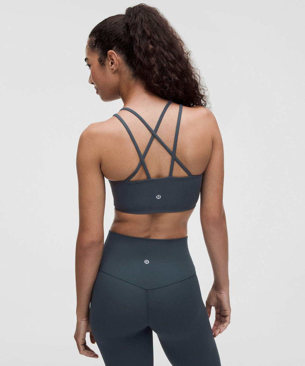 Like a Cloud Ribbed Longline BraLight Support, B/C Cup