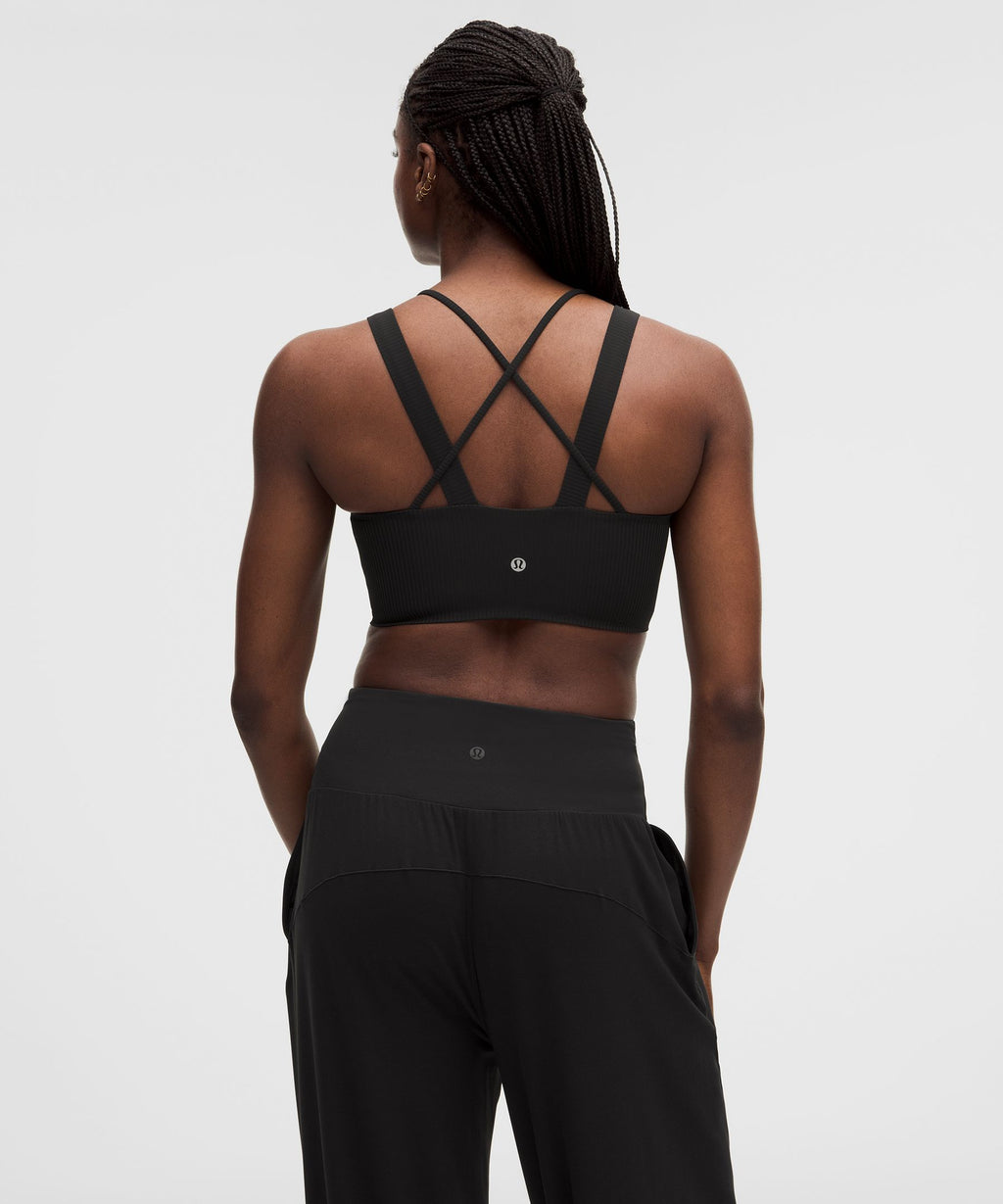 Like a Cloud Ribbed Longline BraLight Support, D/DD Cup