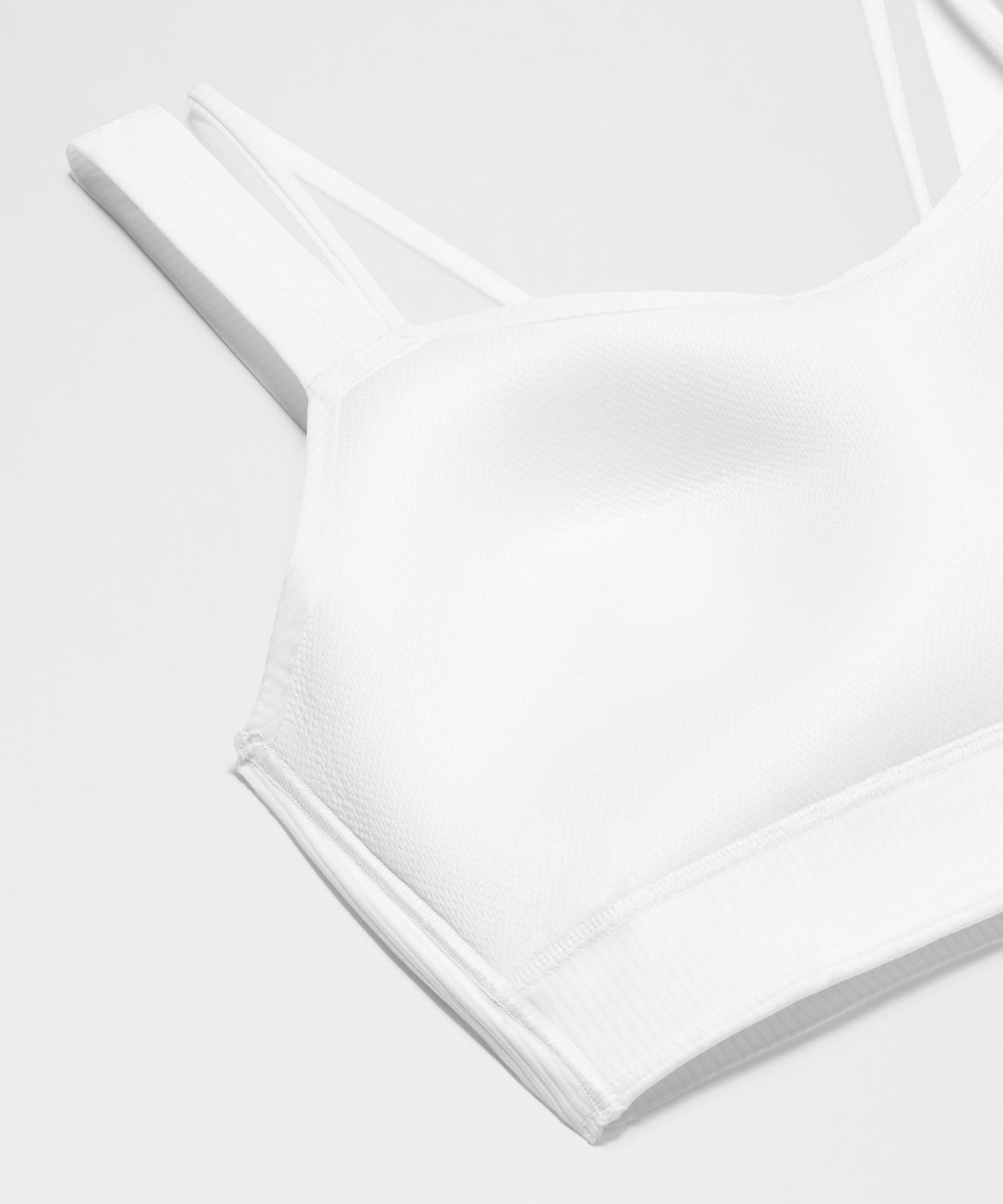 Like a Cloud Ribbed Longline BraLight Support, D/DD Cup