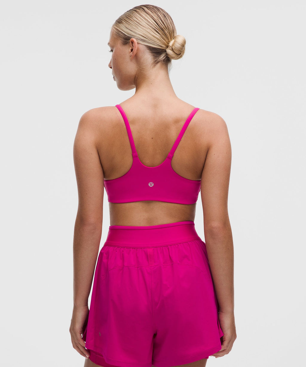 Wunder Train Strappy Racer BraLight Support, C/D Cup