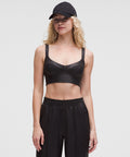 Everlux Longline Workout Bra Light Support, A/B CupMatte Foil