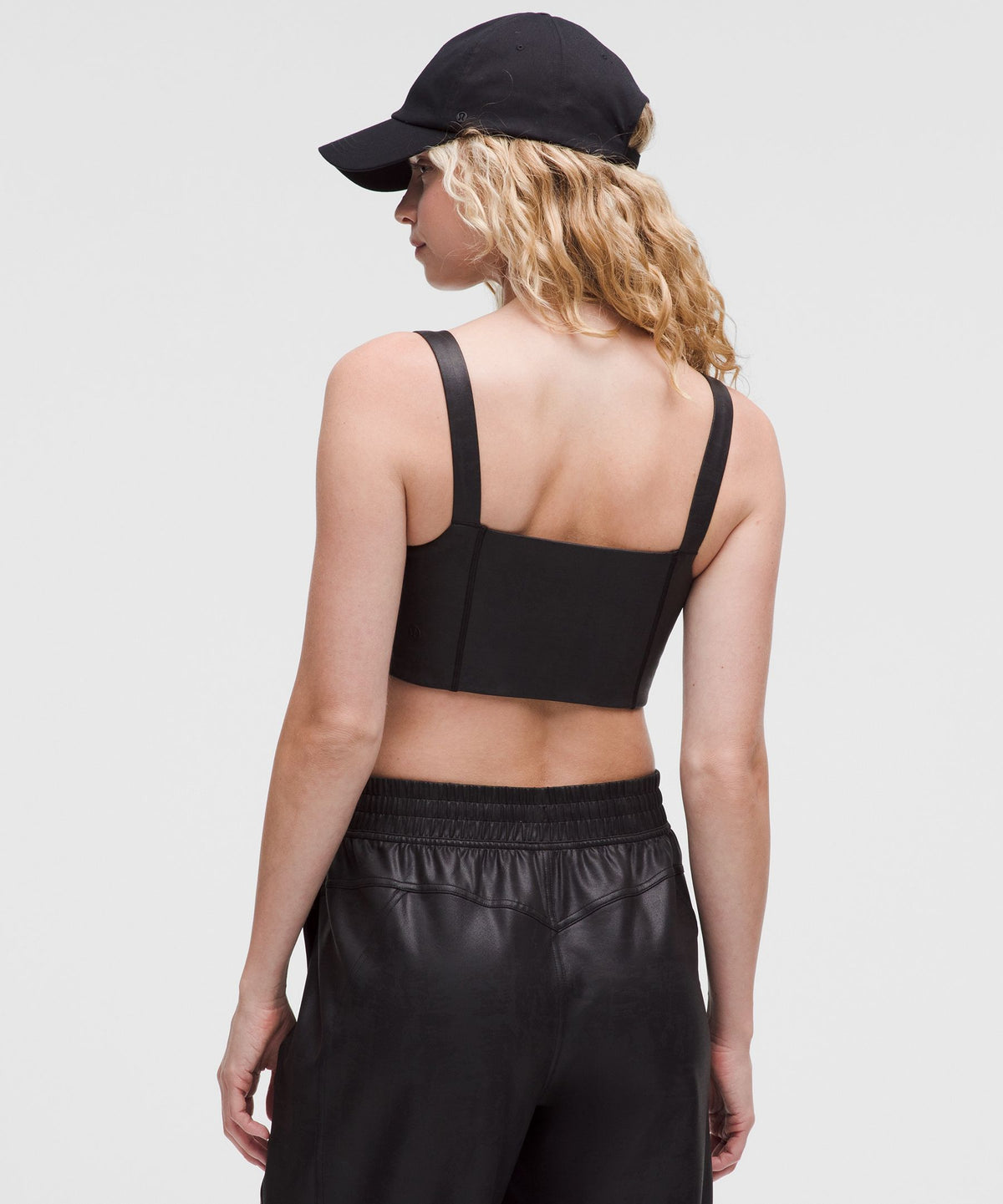 Everlux Longline Workout Bra Light Support, A/B CupMatte Foil