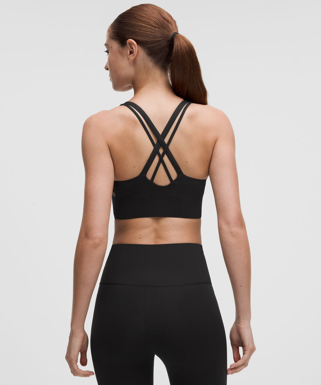 lululemon Energy Longline Bra Medium Support, B-D CupsEvolve