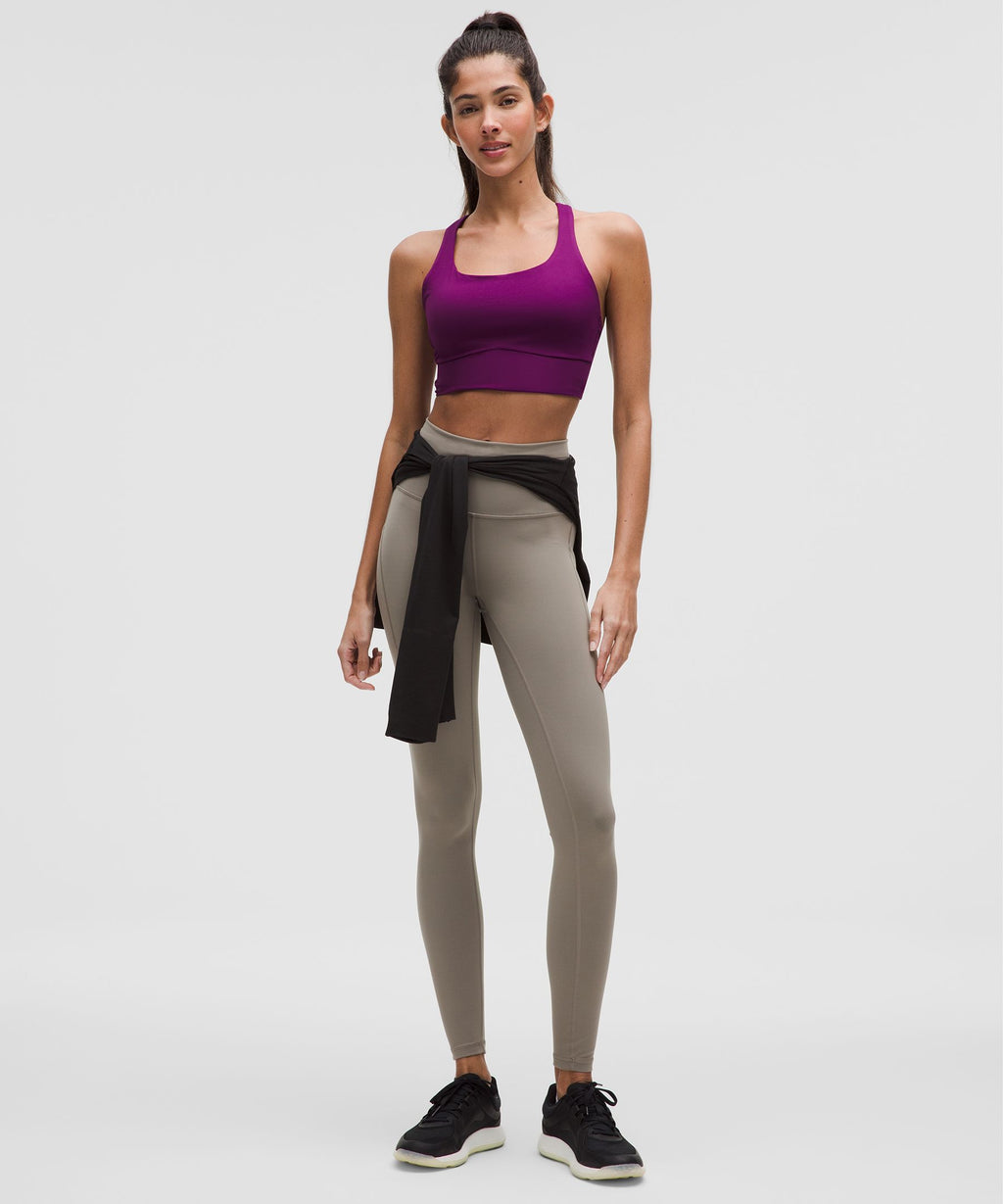 lululemon Energy Longline Bra Medium Support, B-D CupsEvolve