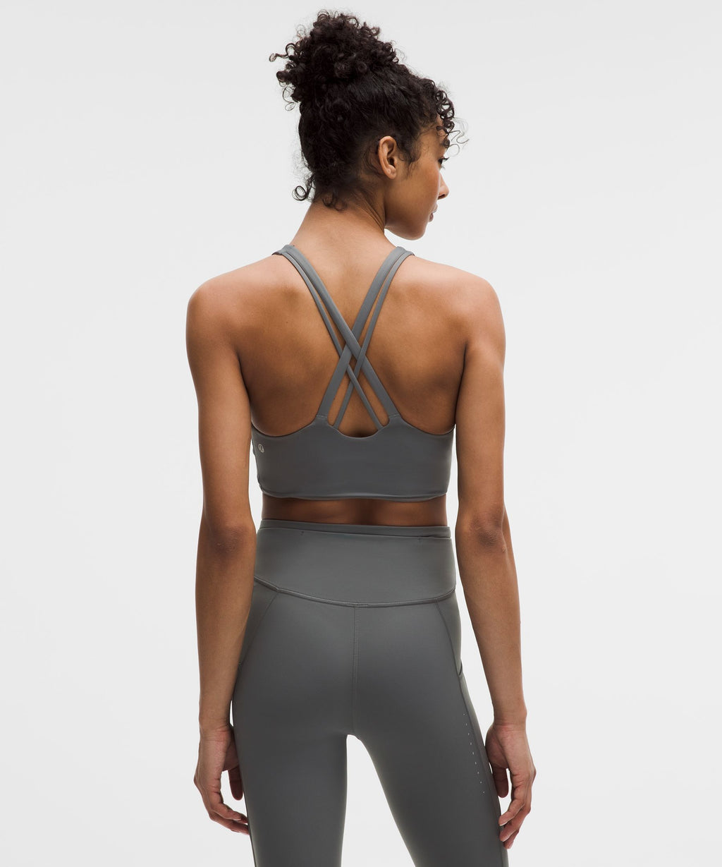 lululemon Energy Longline Bra Medium Support, B-D CupsEvolve