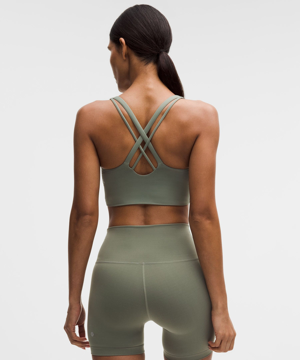 lululemon Energy Longline Bra Medium Support, B-D CupsEvolve