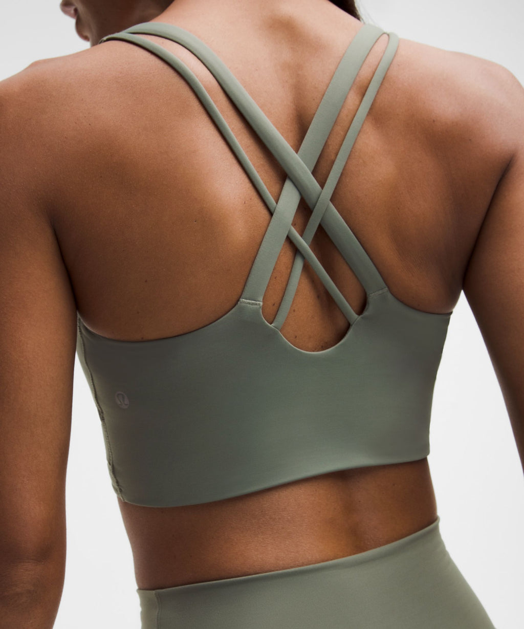 lululemon Energy Longline Bra Medium Support, B-D CupsEvolve