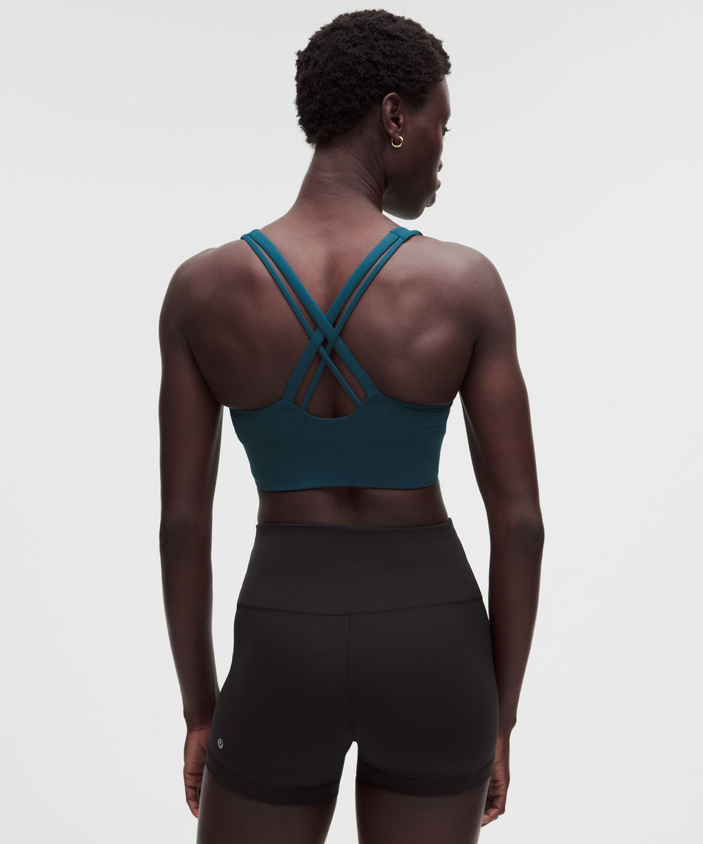 lululemon Energy Longline Bra Medium Support, B-D CupsEvolve