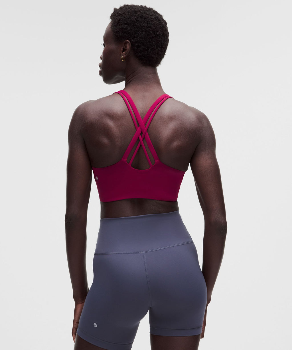 lululemon Energy Longline Bra Medium Support, B-D CupsEvolve