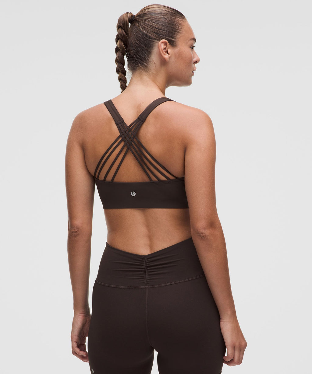 FlexyFlex Strappy Yoga BraLight Support, D-DDD Cups
