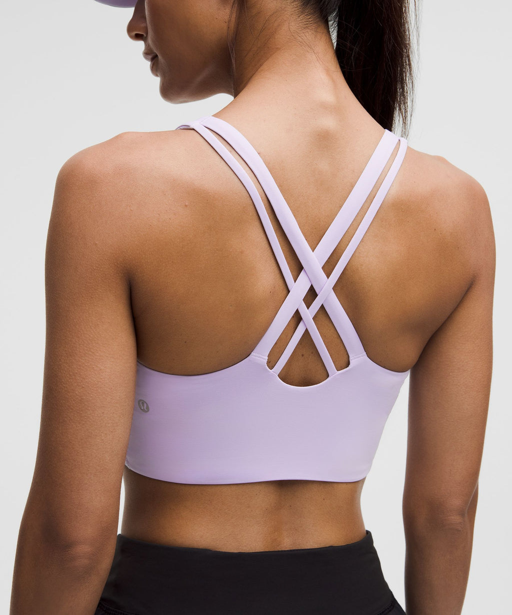 lululemon Energy Longline Bra Medium Support, B-D CupsEvolve