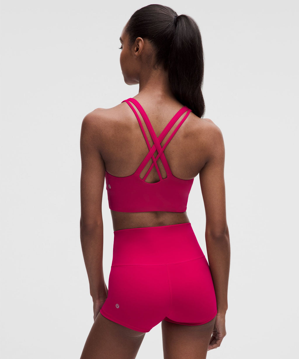 lululemon Energy Longline Bra Medium Support, B-D CupsEvolve