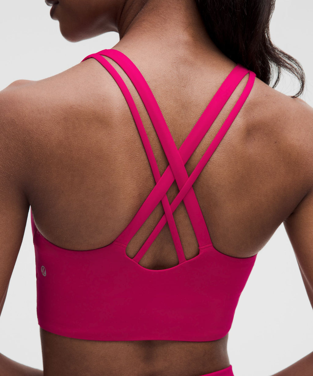 lululemon Energy Longline Bra Medium Support, B-D CupsEvolve