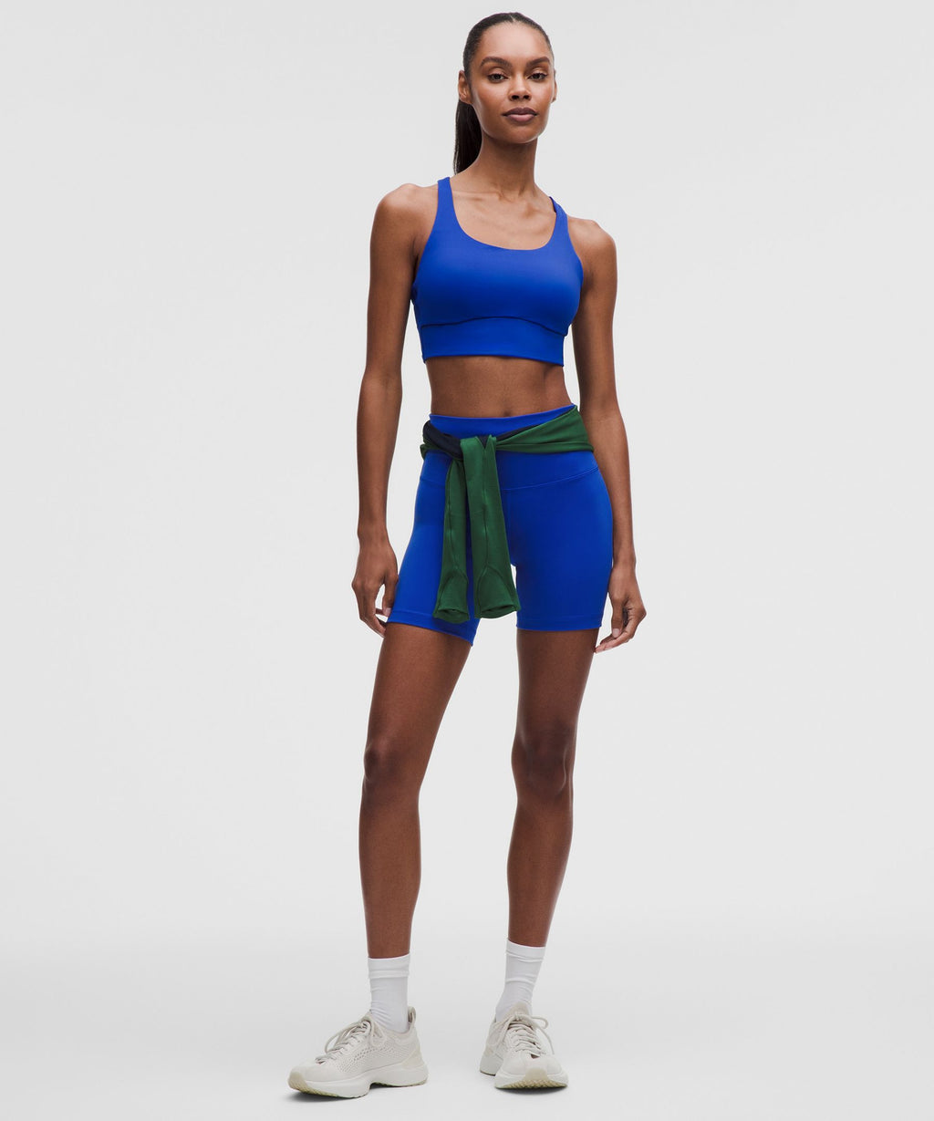 lululemon Energy Longline Bra Medium Support, B-D CupsEvolve