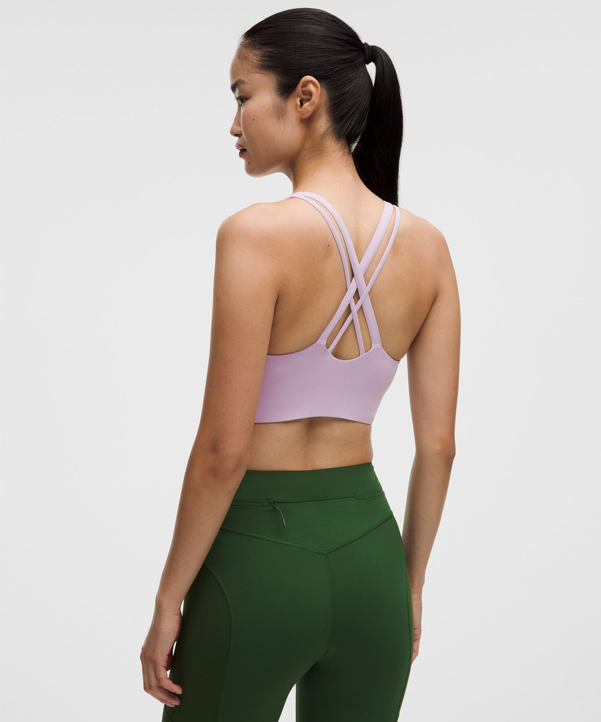 lululemon Energy Longline Bra Medium Support, B-D CupsEvolve
