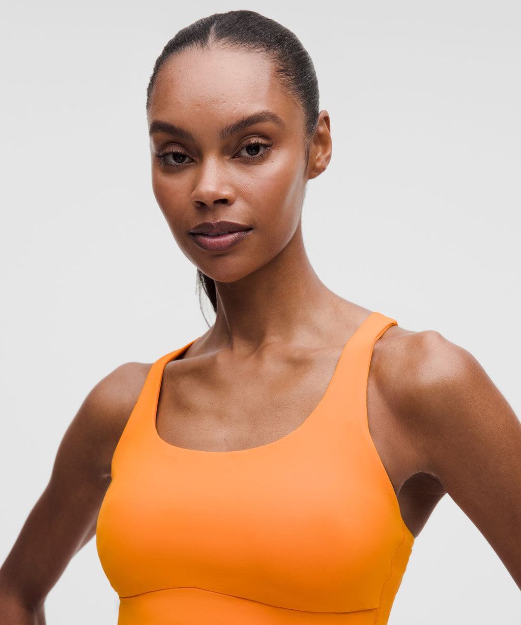 lululemon Energy Longline Bra Medium Support, B-D CupsEvolve