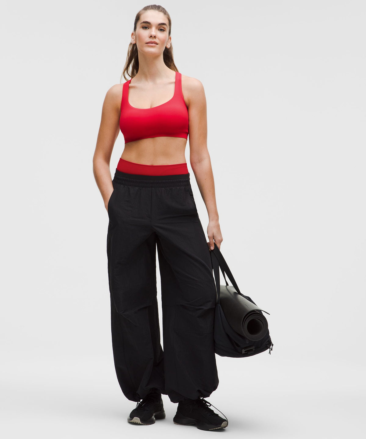 FlexyFlex Strappy Yoga BraLight Support, D-DDD Cups
