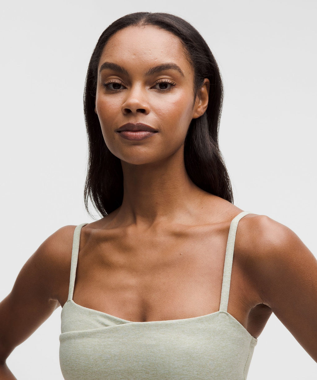 Softy Suedey Wrap-Front BraLight Support, B/C Cup