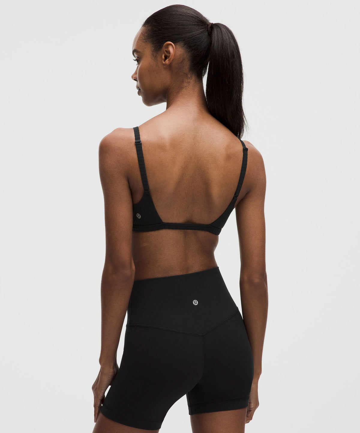 Ribbed Cami-Strap BraLight Support, B/C Cup