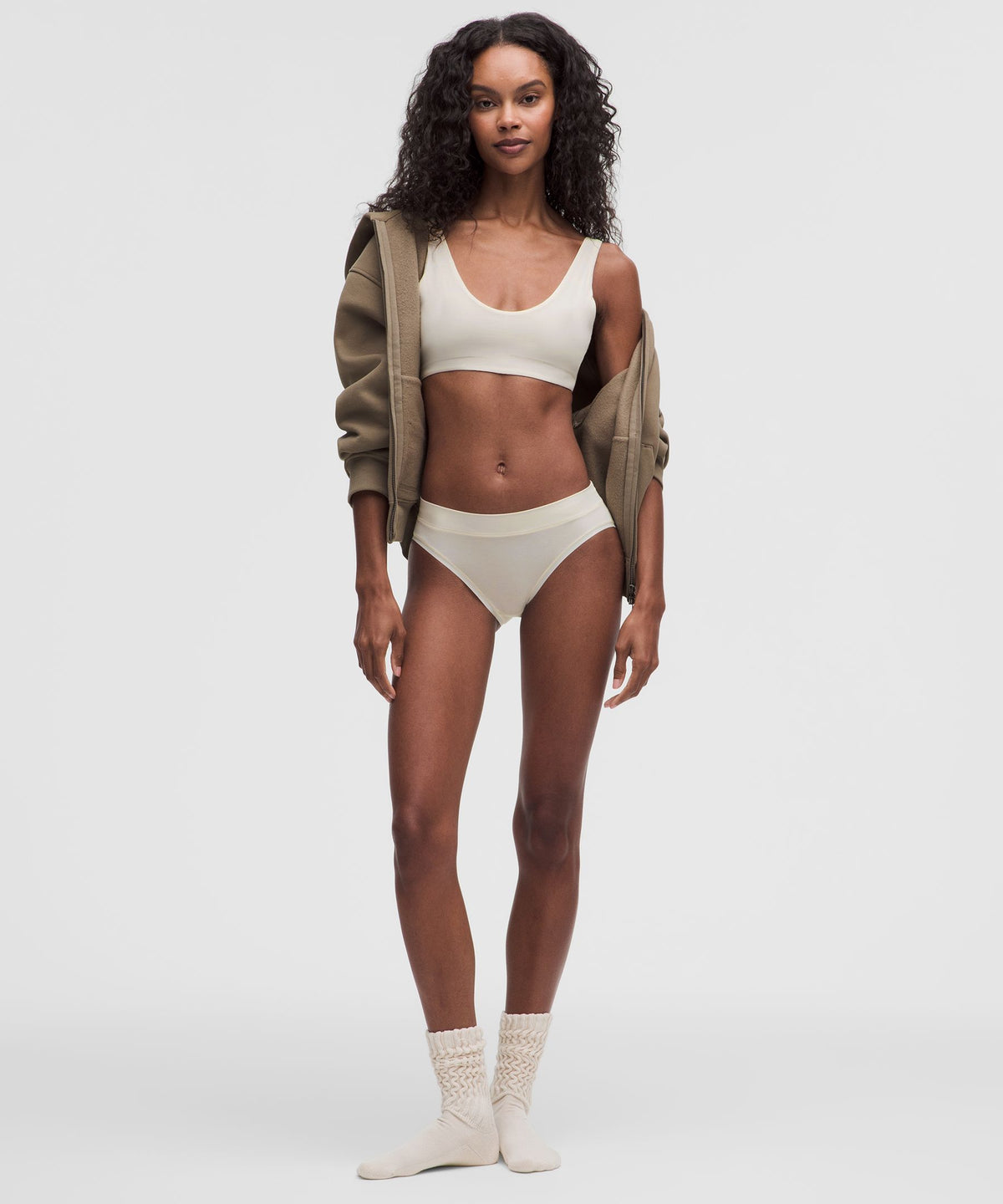 UnderEase Scoop-Neck Bralette A-C Cups