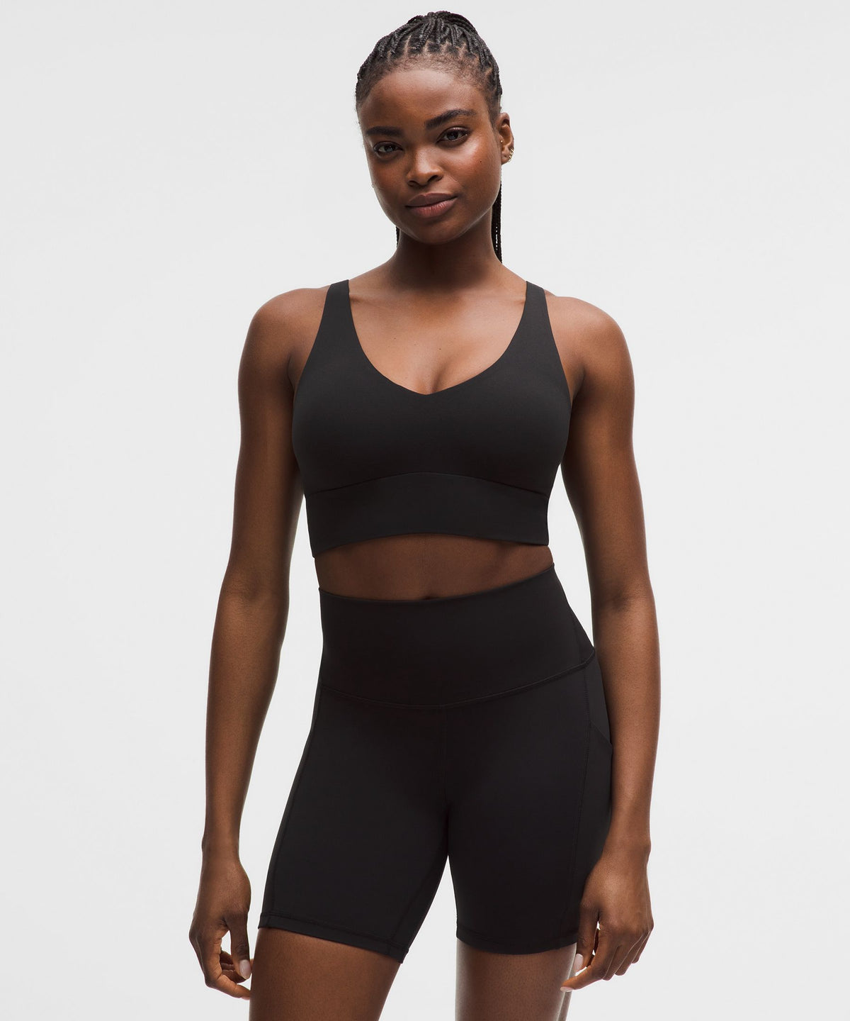 lululemon Focuser V-Neck BraLight Support, C/D Cup