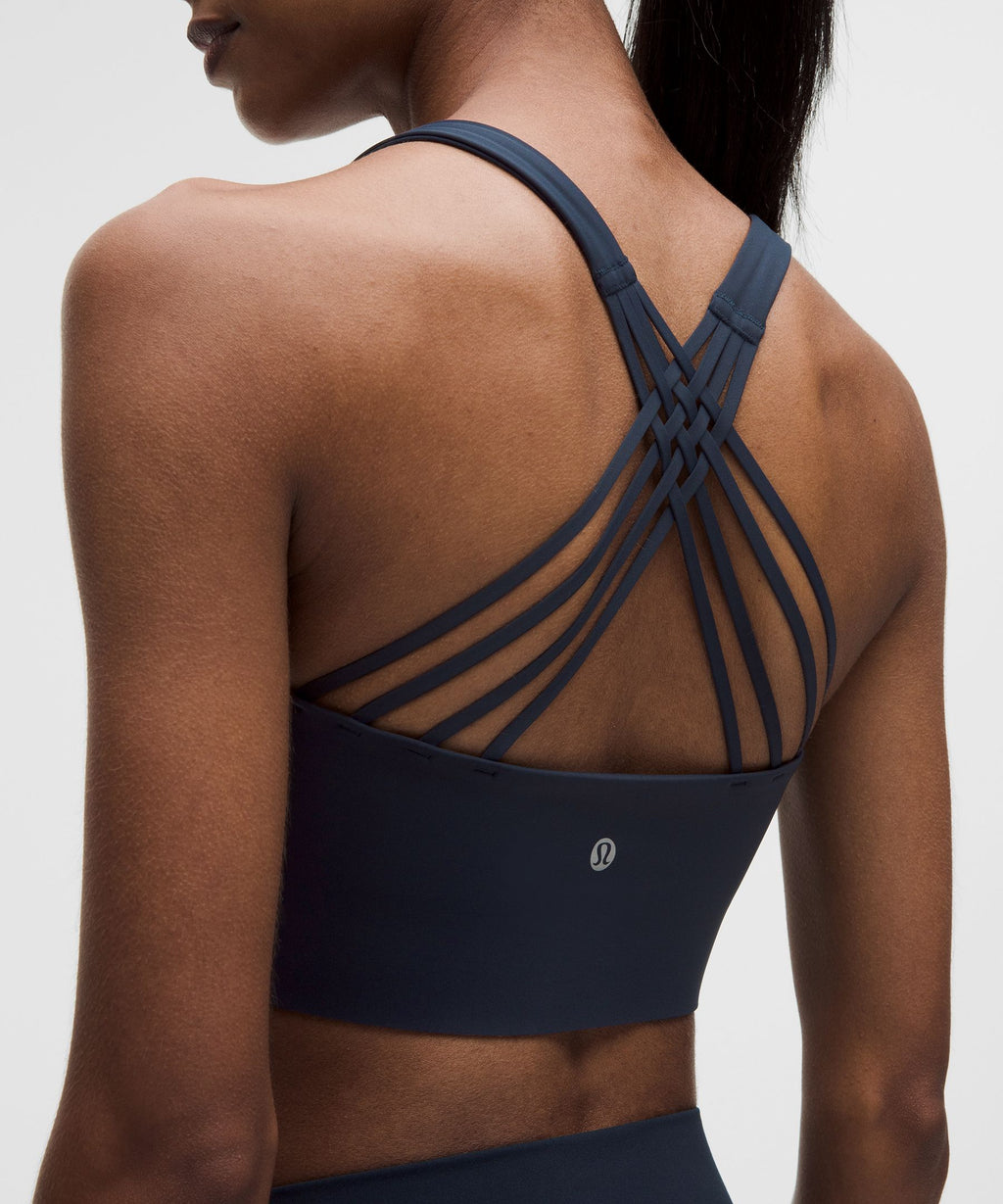 FlexyFlex Strappy Longline Yoga BraLight Support, A–C Cups