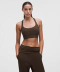 FlexyFlex Strappy Longline Yoga BraLight Support, A–C Cups