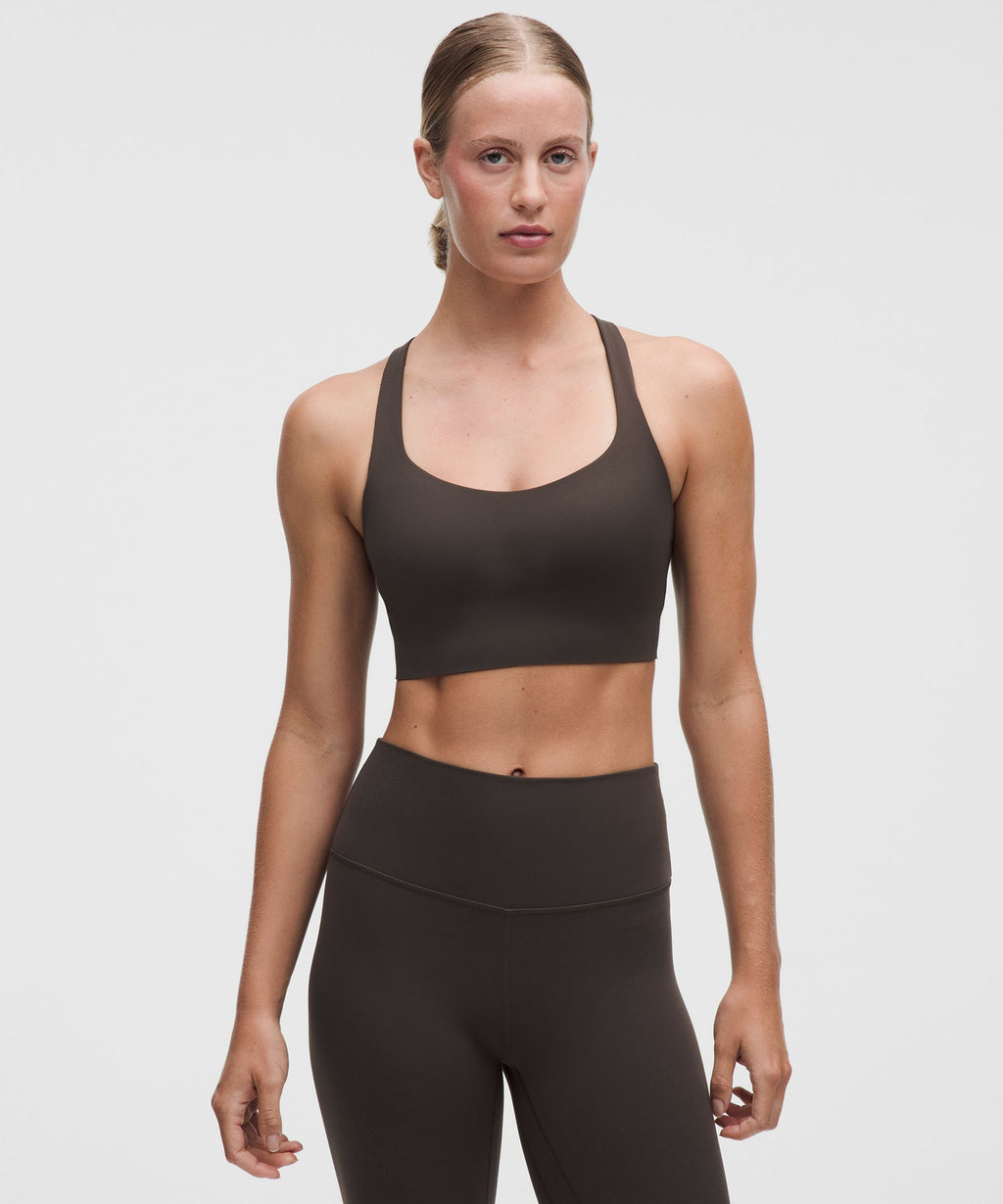 FlexyFlex Strappy Longline Yoga BraLight Support, A–C Cups
