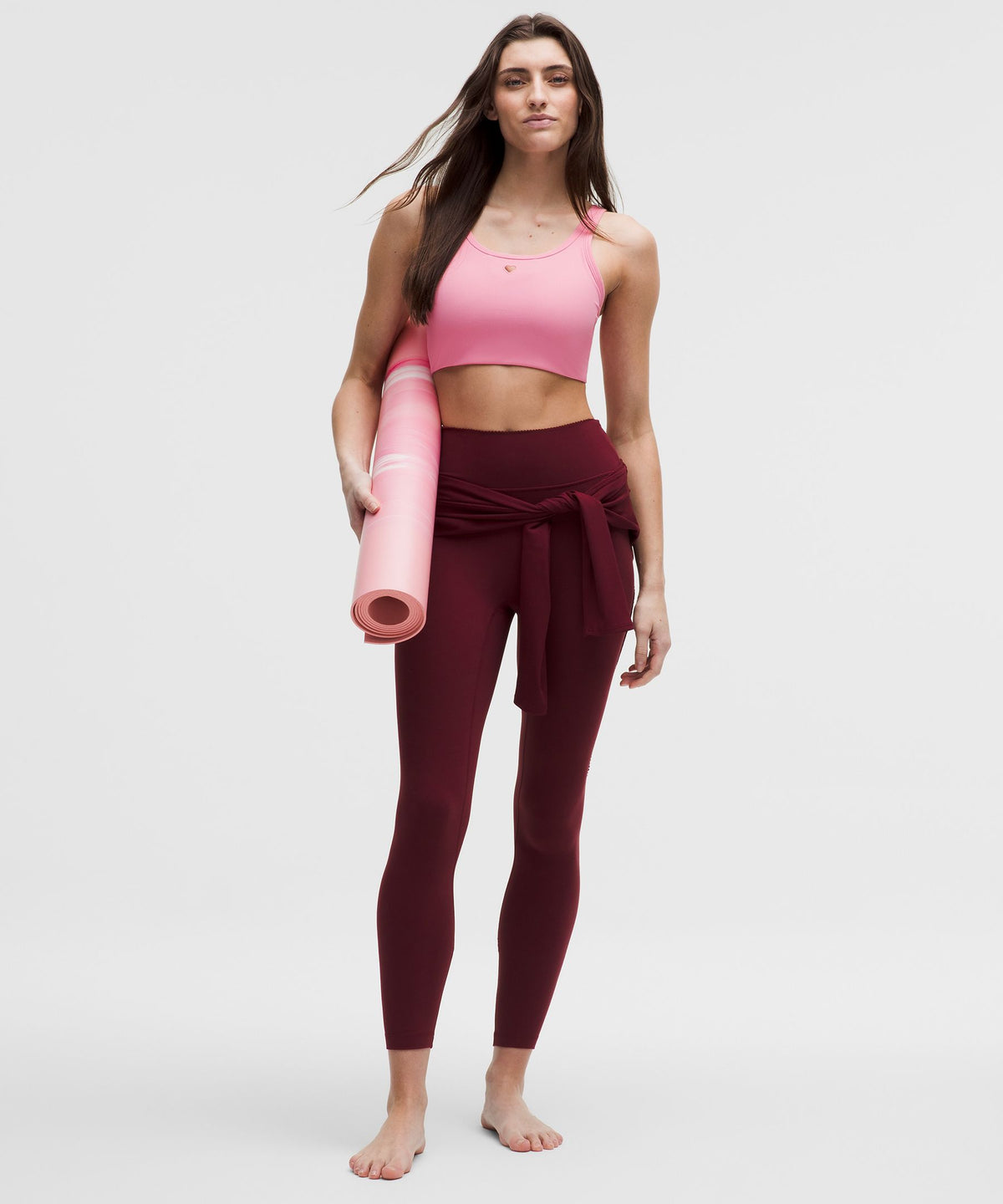 Nulu Ribbed Scoop-Neck Bra Light Support, B/C CupHeart
