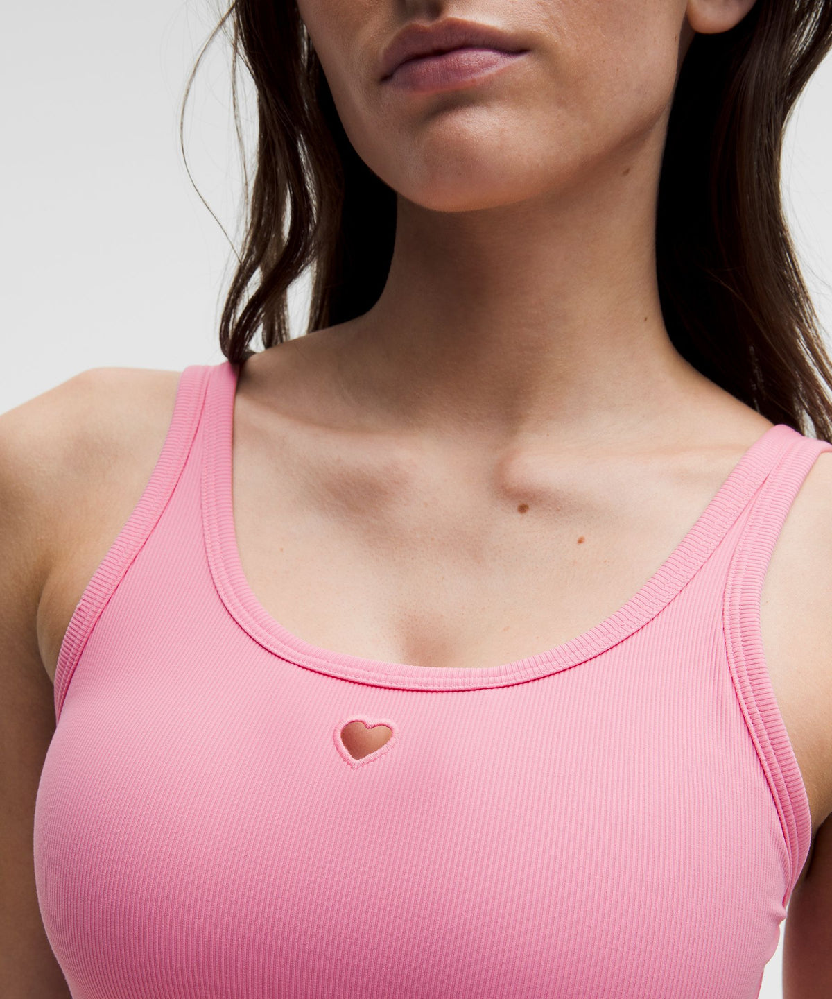Nulu Ribbed Scoop-Neck Bra Light Support, B/C CupHeart