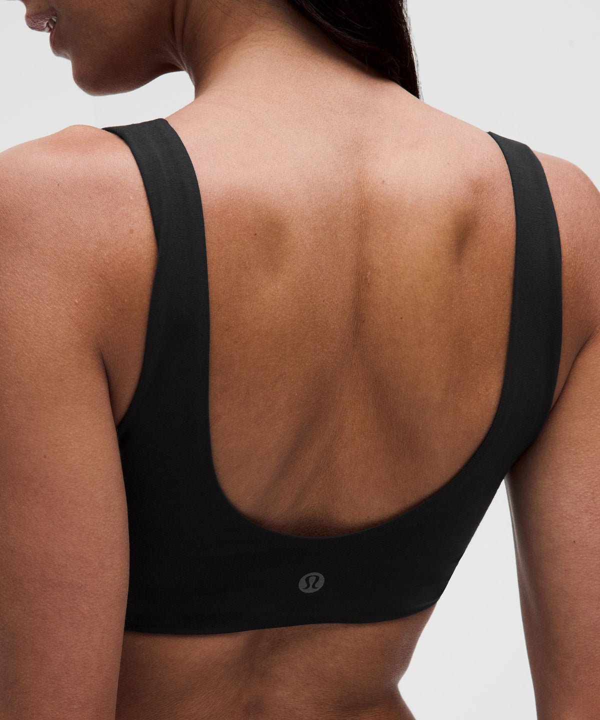 UnderEase Scoop-Neck Bralette A-C CupsWordmark