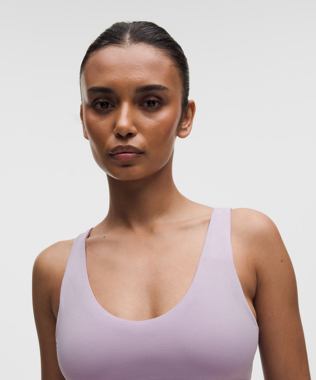 UnderEase Scoop-Neck Bralette A-C CupsWordmark