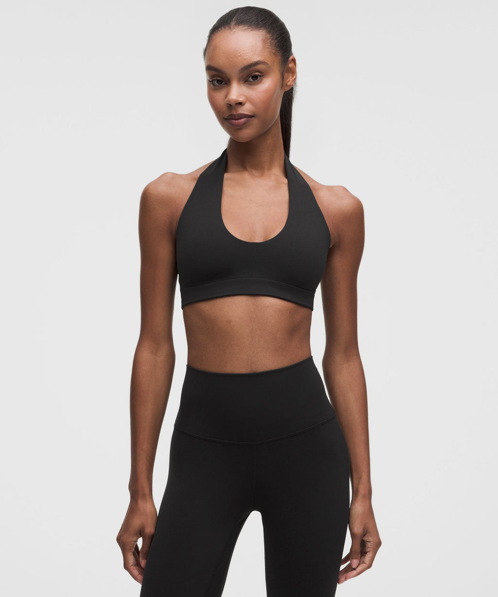 lululemon Focuser Halter BraLight Support, A/B Cup