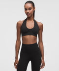 lululemon Focuser Halter BraLight Support, A/B Cup