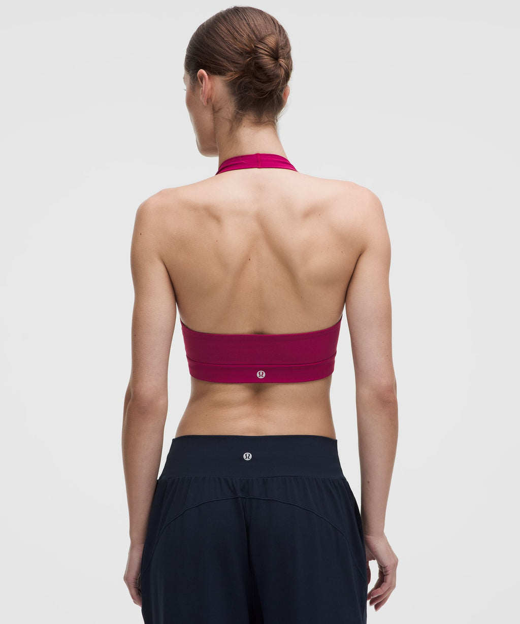 lululemon Focuser Halter BraLight Support, A/B Cup
