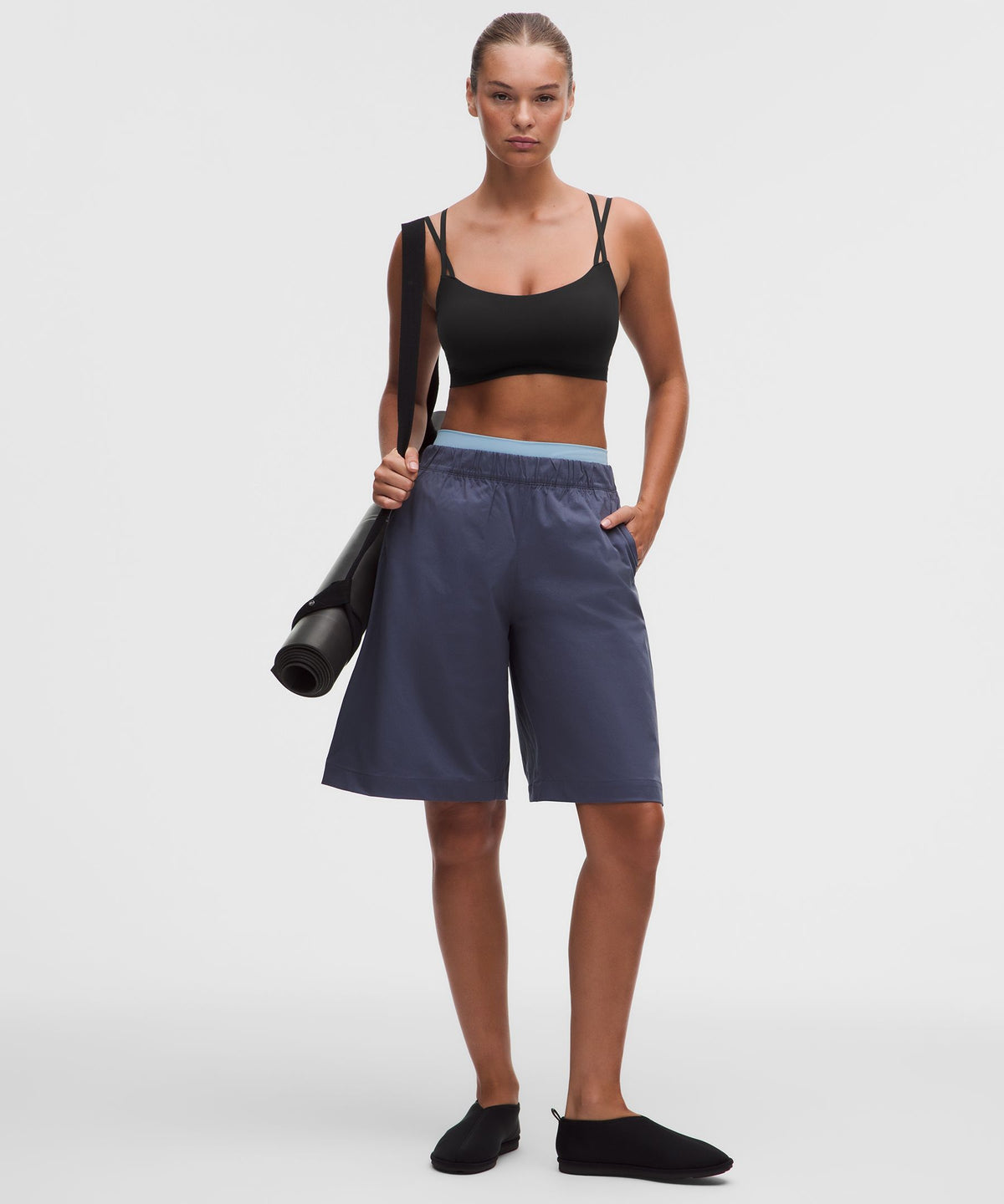 FlexyFlex Double-Strap Yoga BraLight Support, D-DDD Cups