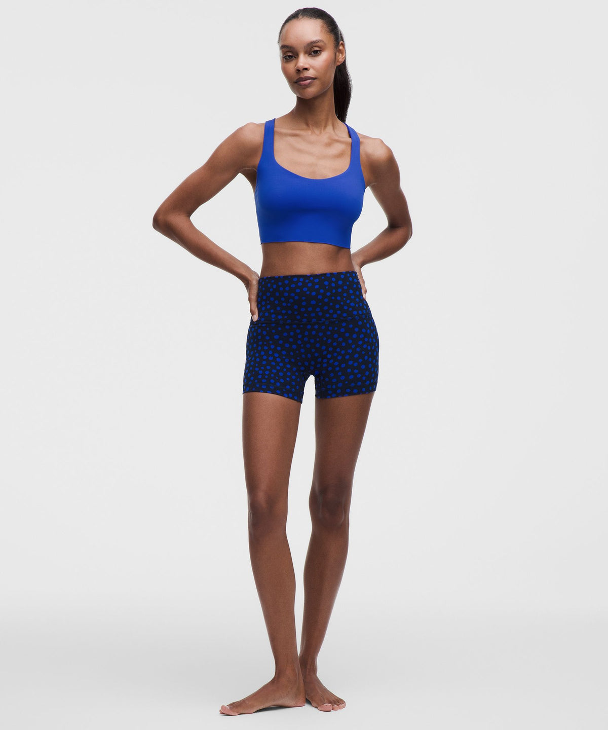 FlexyFlex Strappy Longline Yoga BraLight Support, A–C Cups