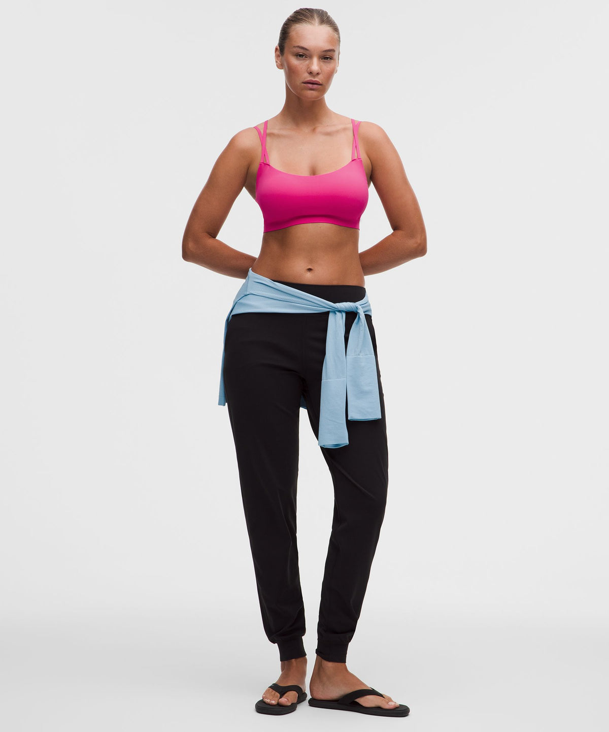 FlexyFlex Double-Strap Yoga BraLight Support, D-DDD Cups