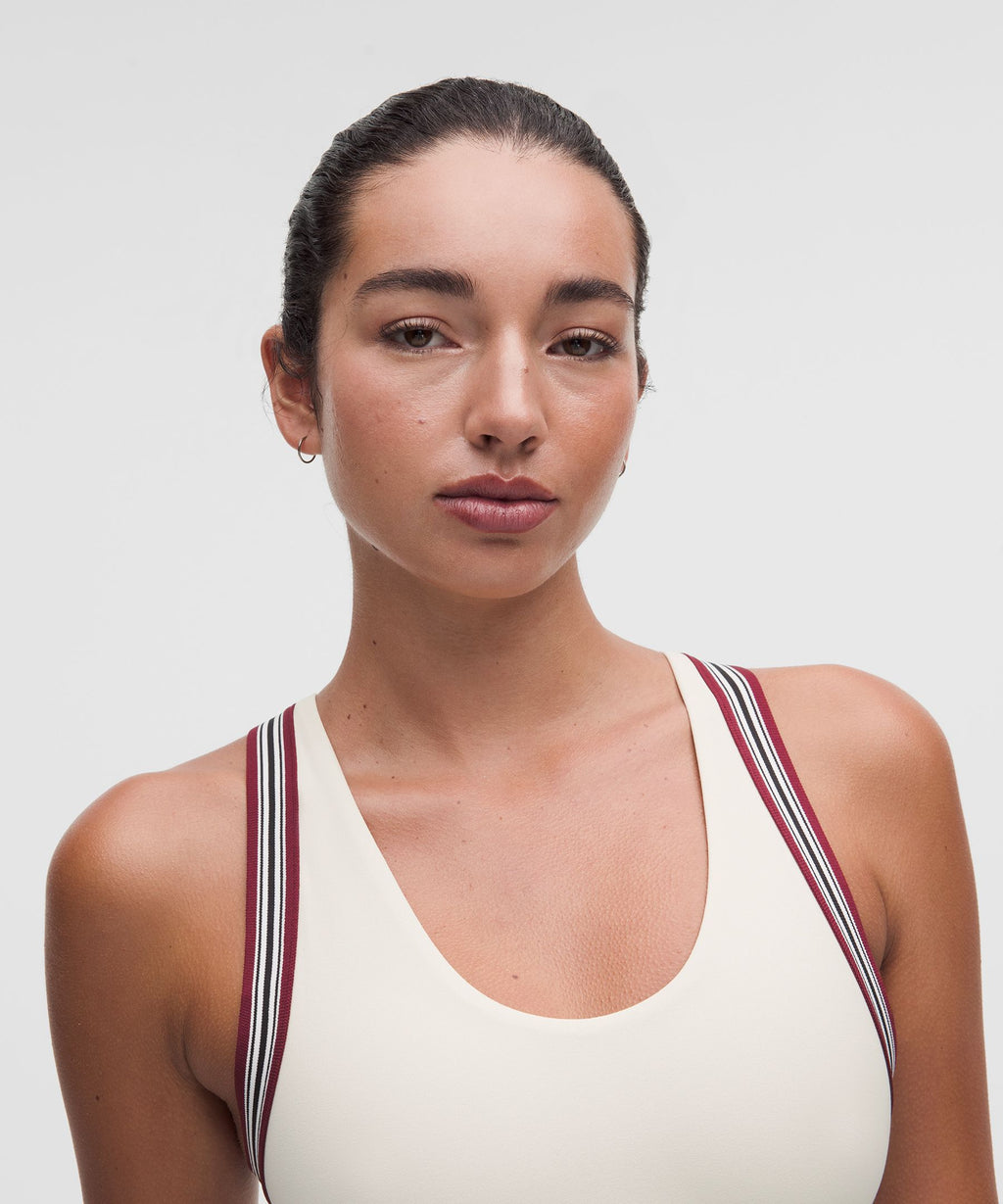 Groove Yoga Bra Light Support, B/C CupStriped Trim