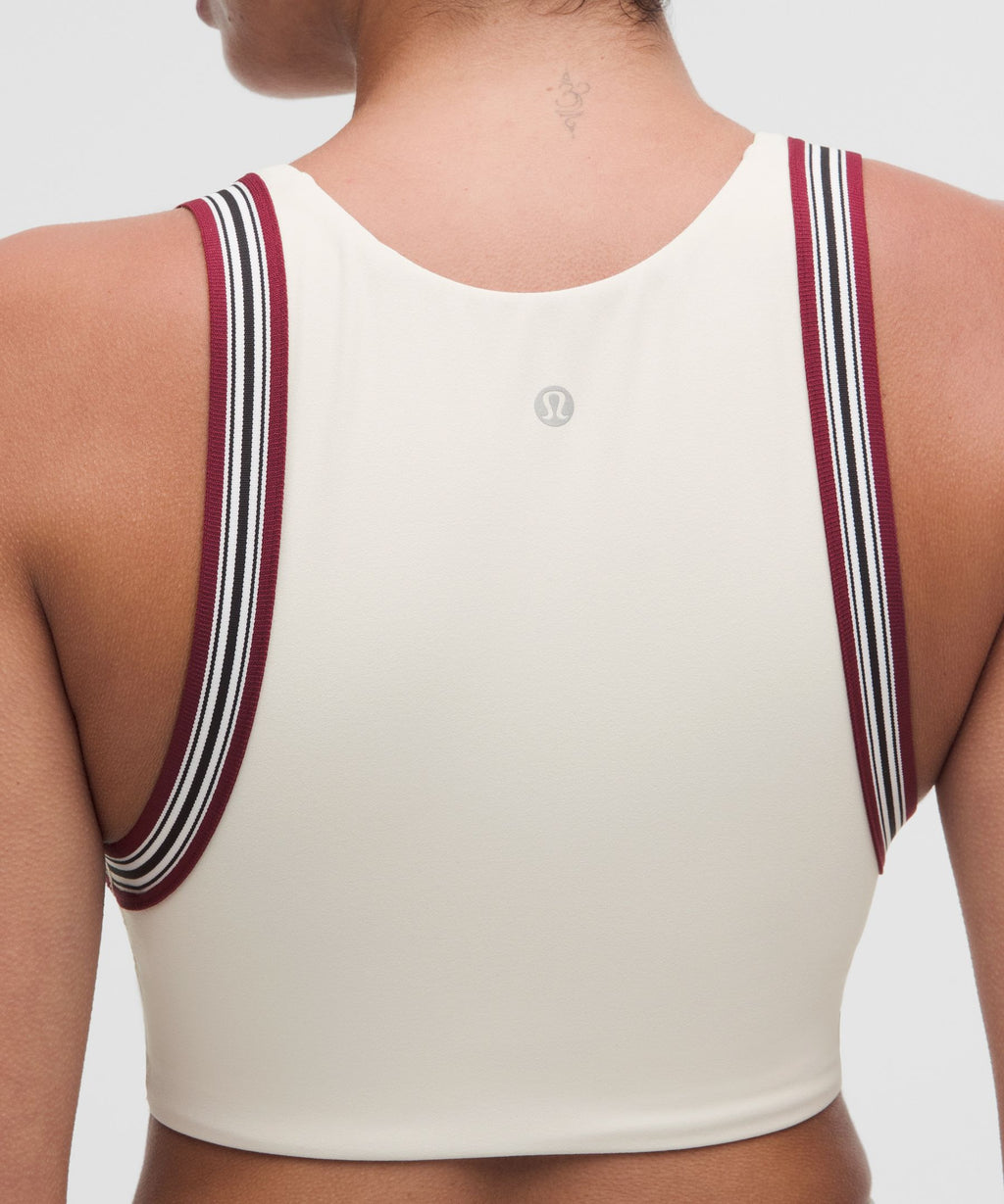 Groove Yoga Bra Light Support, B/C CupStriped Trim
