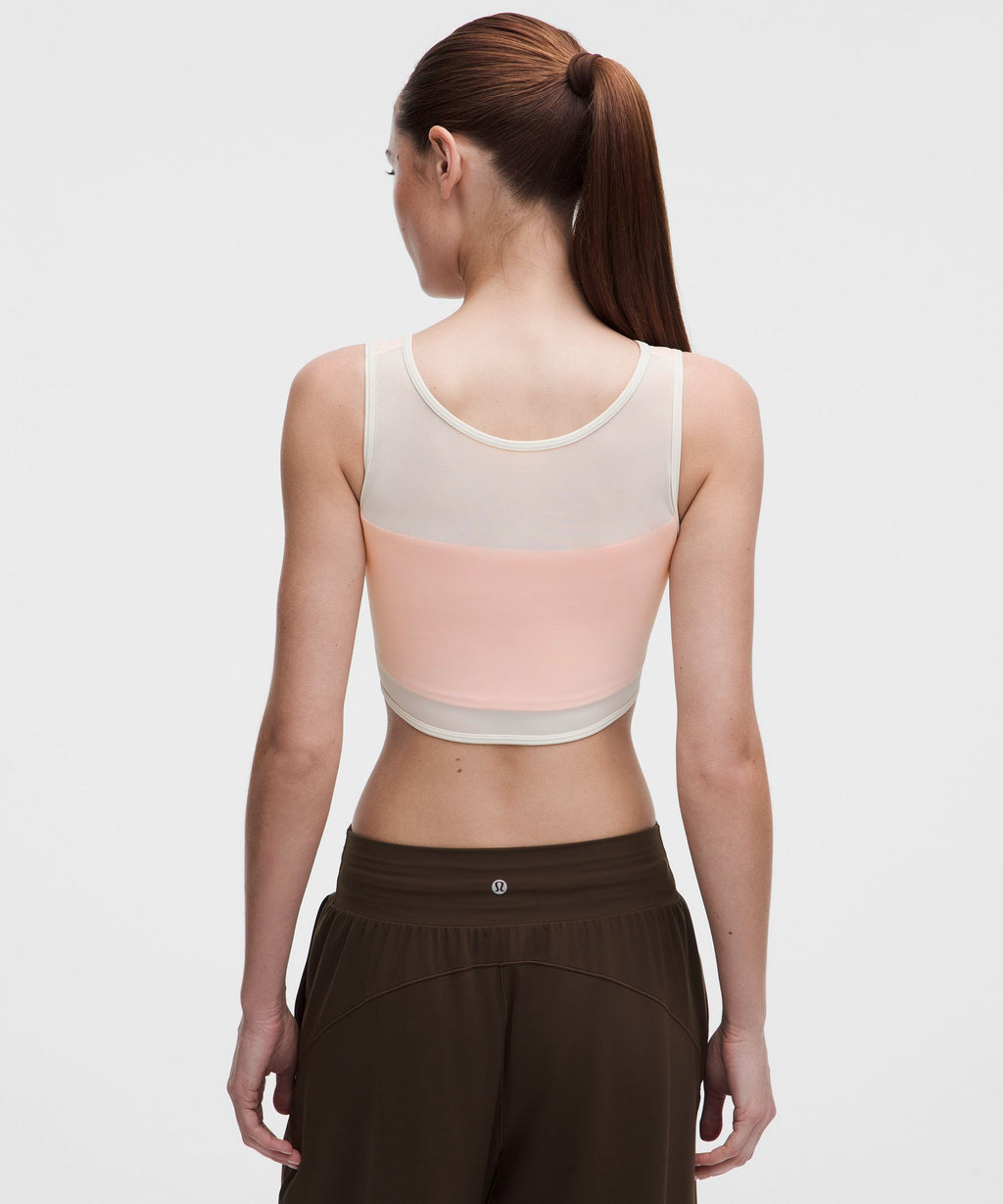 Bend This Mesh Bandeau and V-Neck BraLight Support, A–C Cups
