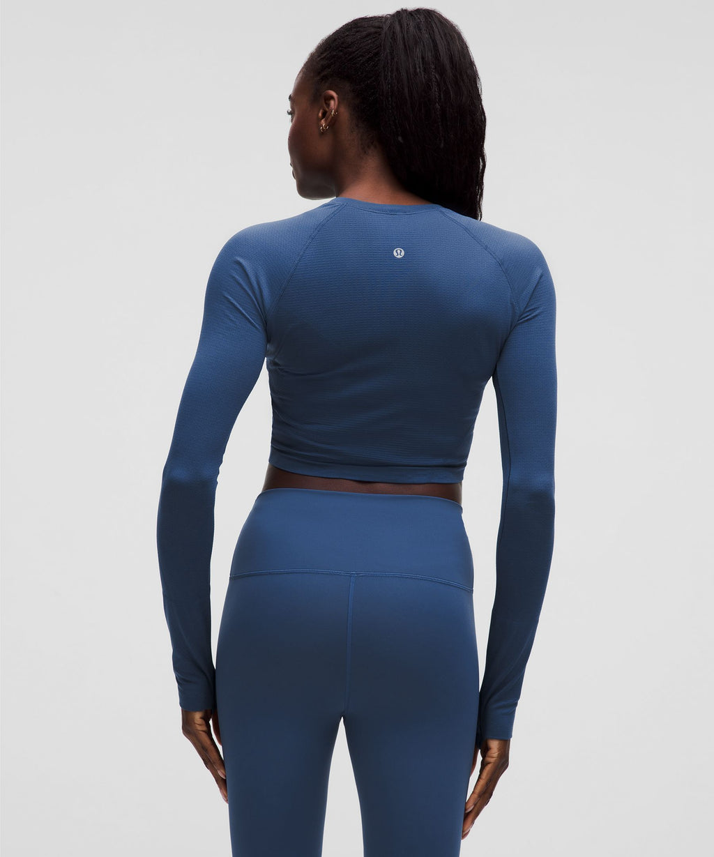 Swiftly Tech Cropped Long-Sleeve Shirt 2.0