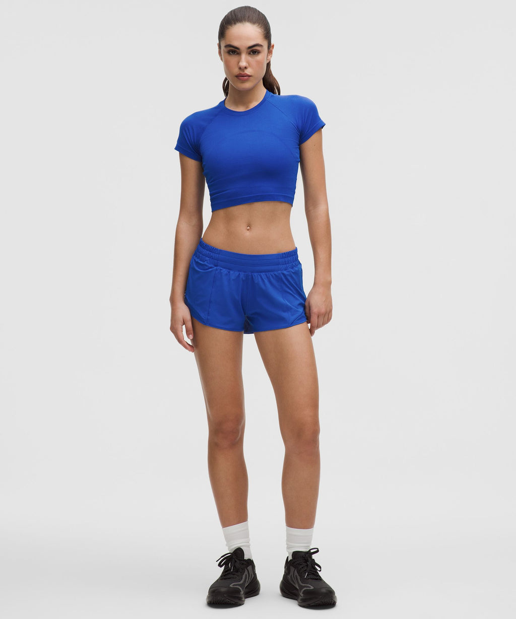 Swiftly Tech Cropped Short-Sleeve Shirt 2.0