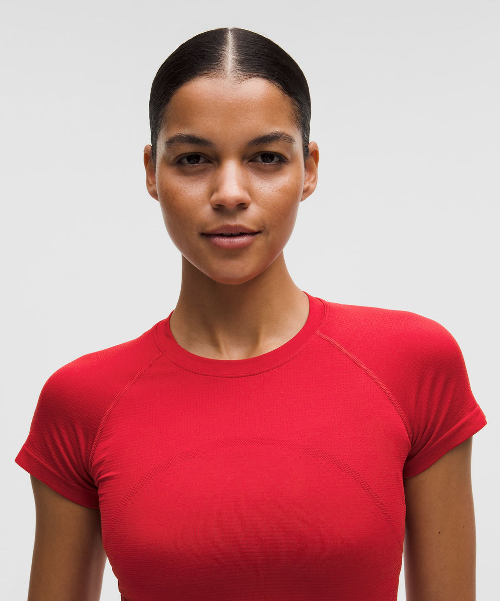 Swiftly Tech Cropped Short-Sleeve Shirt 2.0