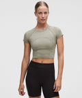Swiftly Tech Cropped Short-Sleeve Shirt 2.0