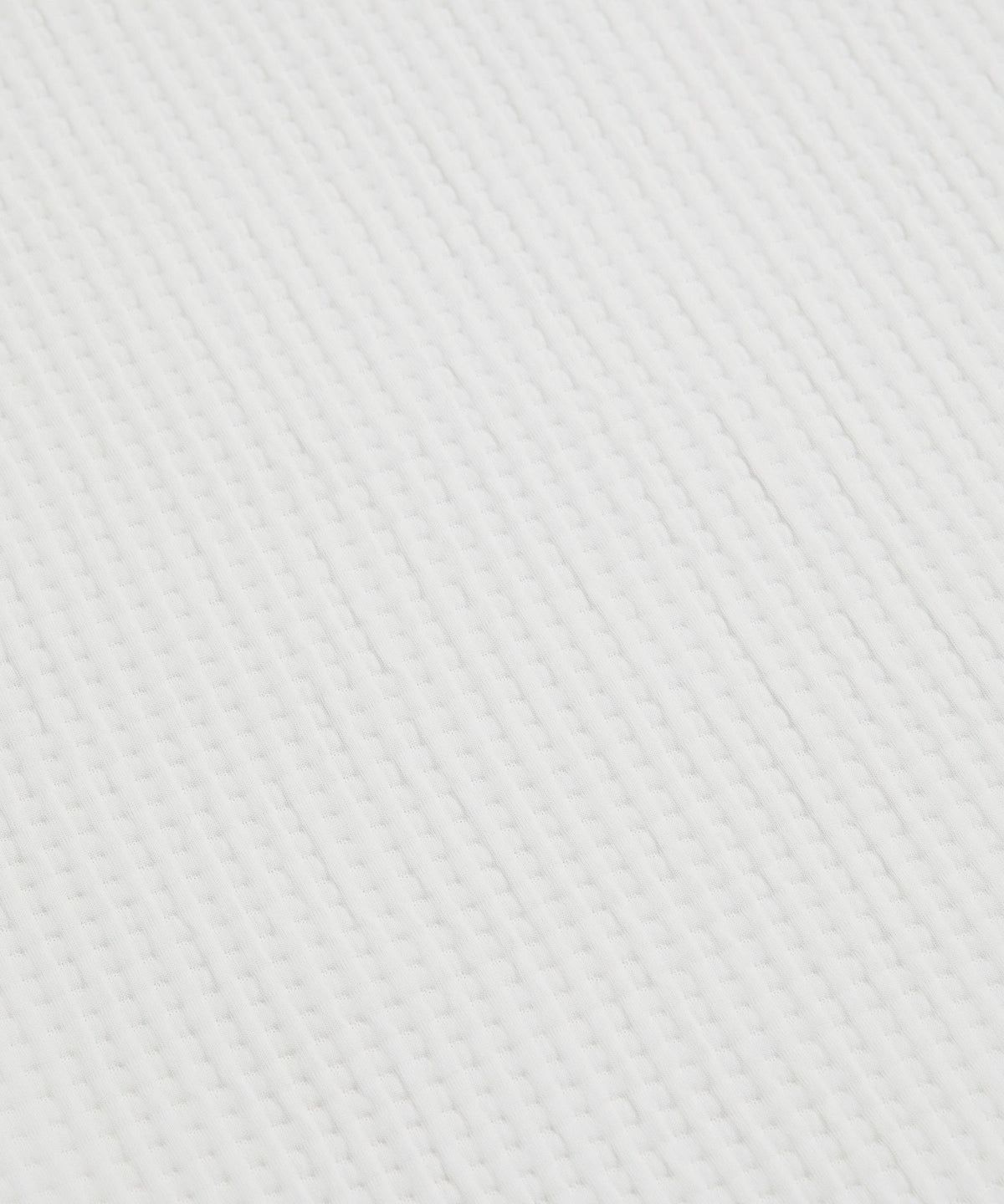 Waffle-Knit Funnel-Neck Long-Sleeve Shirt