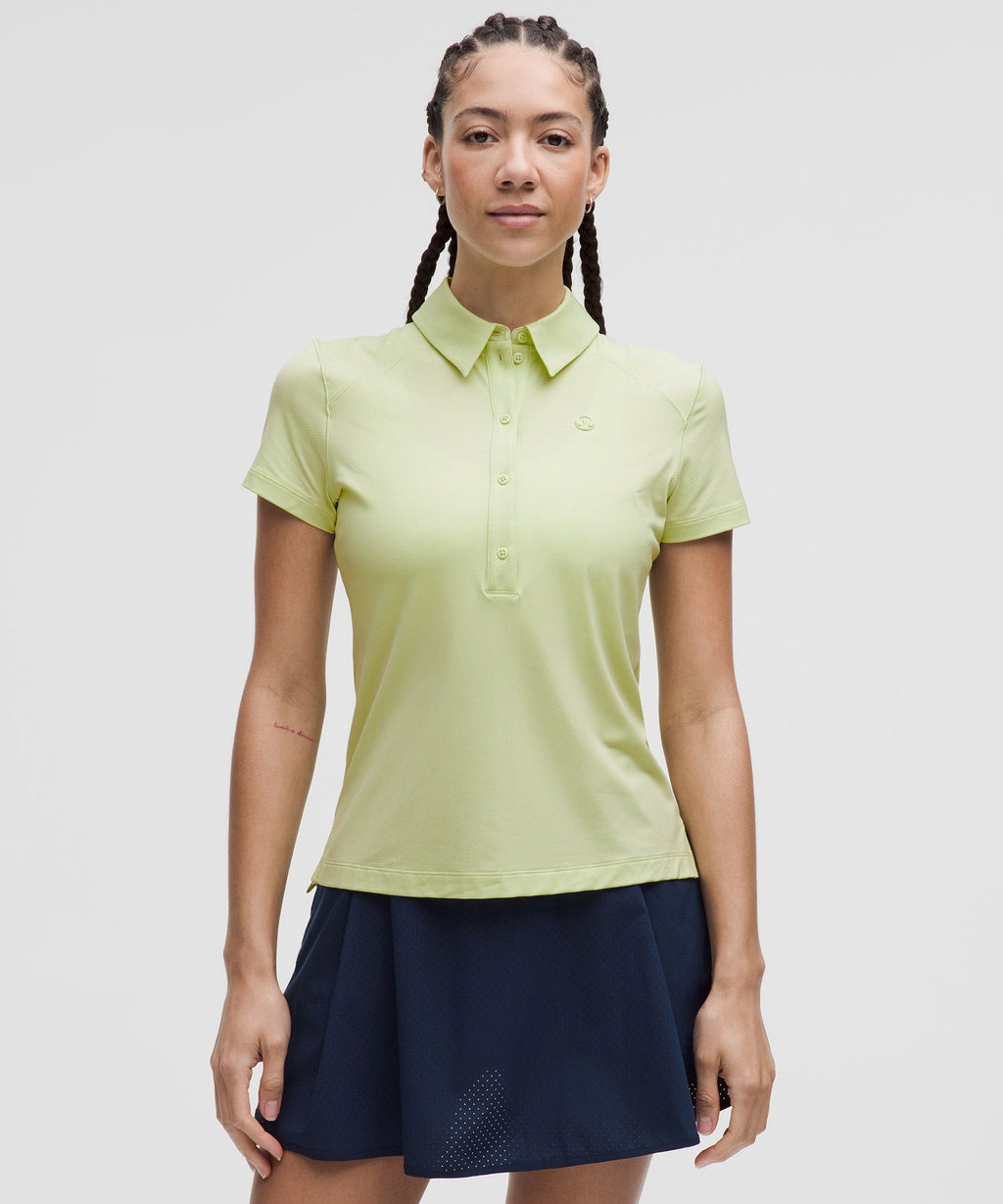 Quick-Dry Short-Sleeve Polo Shirt Straight HemLogo