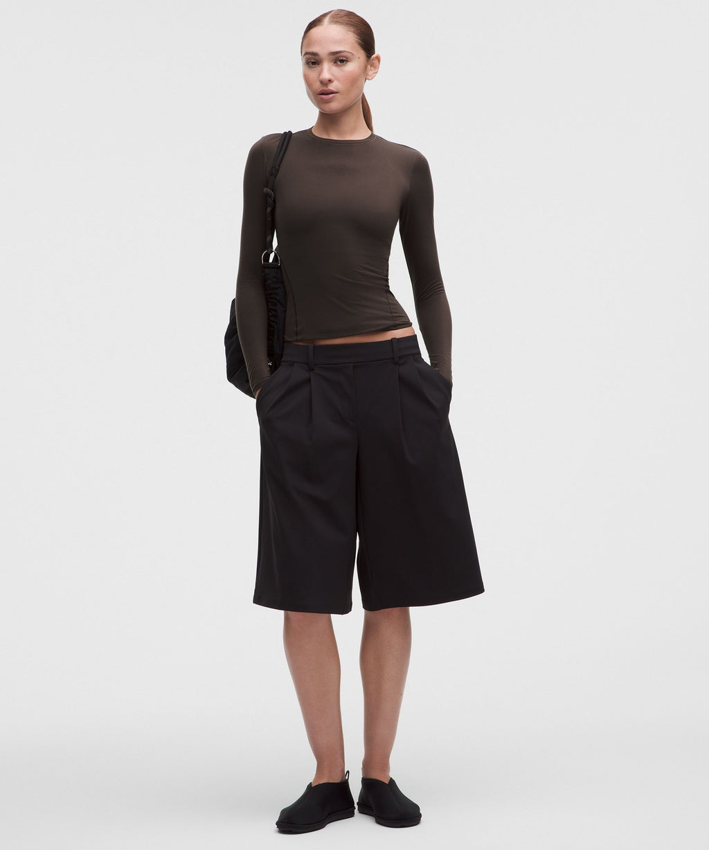 Wundermost Ultra-Soft Nulu Crewneck Long-Sleeve Shirt