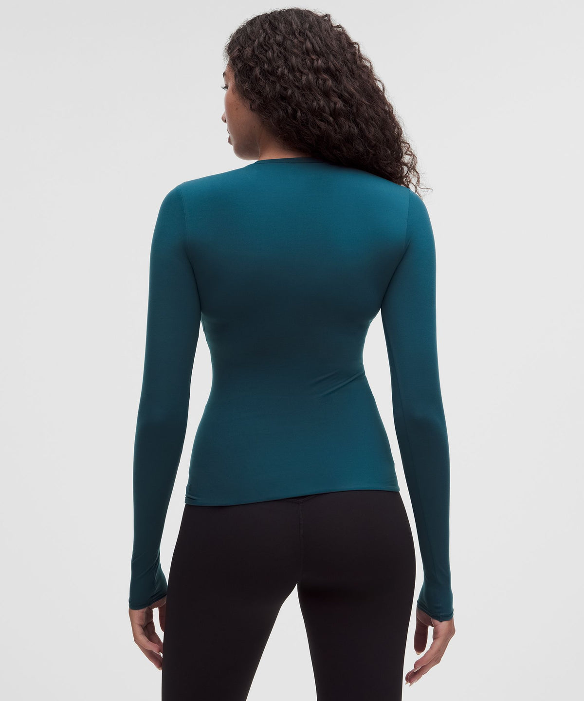 Wundermost Ultra-Soft Nulu Crewneck Long-Sleeve Shirt