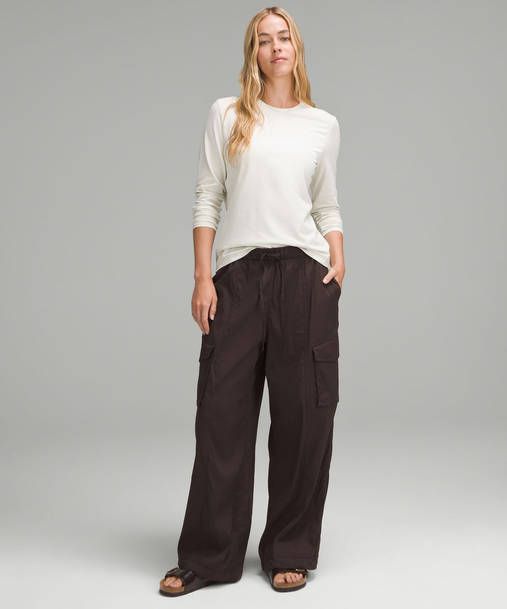 Organic Cotton Crewneck Long-Sleeve Shirt